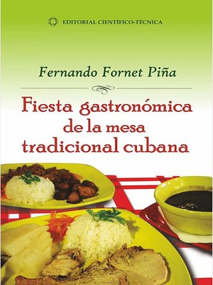 cover image of Fiesta gastronómica de la mesa tradicional cubana